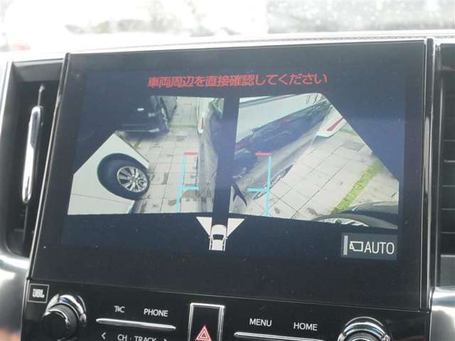 サイドカメラ（左右の死角を確認できます）