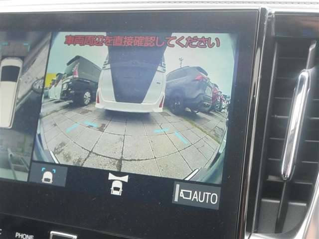 フロントカメラ（VIEWボタンを押す事で表示できます）