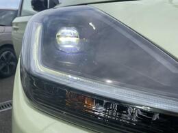 ヘッドライトはLEDを使用しています。点灯速度が速い、明るい、長寿命！発熱量も比較的少ないのが特徴です。長寿命で交換頻度が少ないため環境にも優しいライトですね♪