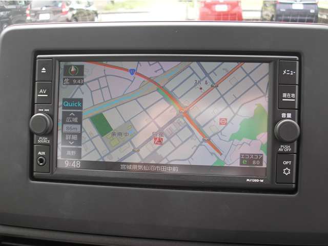 純正Mナビ　型式はMJ120D-W