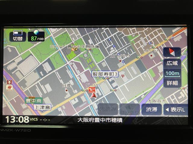 純正ナビです！テレビはフルセグですよ♪