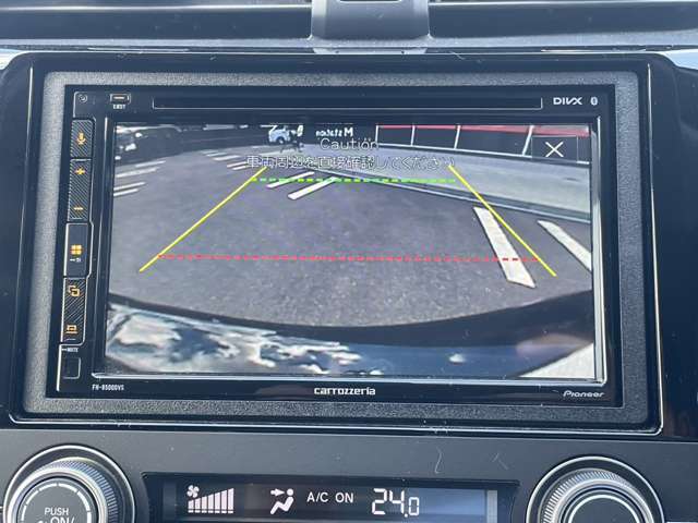 バックカメラが装備されておりますので駐車が苦手な方にもオススメの便利機能です！