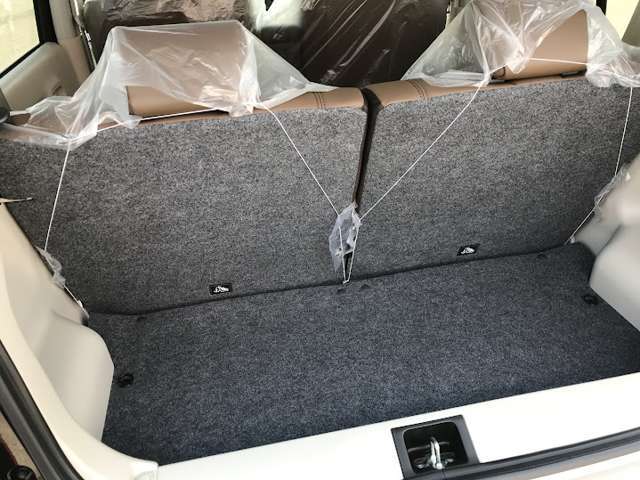 トランクルームは思った以上に荷物が積めます！