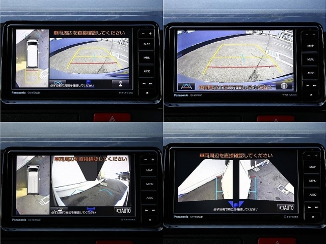 パナソニック製ナビにはパノラミックビューモニター付き