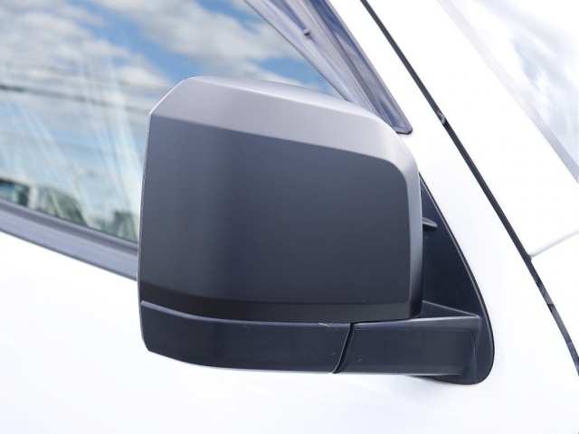ミラーカバーもマッドブラック塗装☆