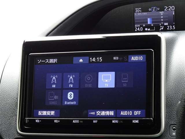 CD・DVD（再生機能）・ブルートゥース等を使用することができます。
