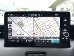 スマートフォン連携機能付きの9インチHonda CONNECTディスプレー。Bluetooth、フルセグ、バックカメラ搭載しております。