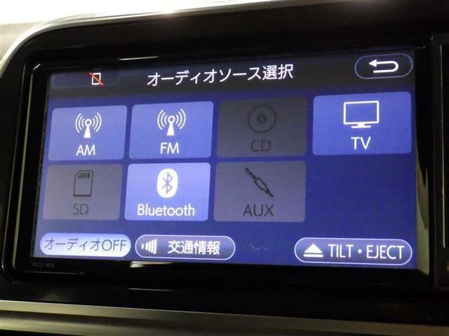 ブルートゥースオーディオ機能付です！お持ちの　i-Pоdなどで音楽を楽しめます。
