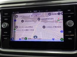 純正ナビゲーションシステム「ディスカバーメディア」。車両を総合的に管理するインフォテイメントシステムです。