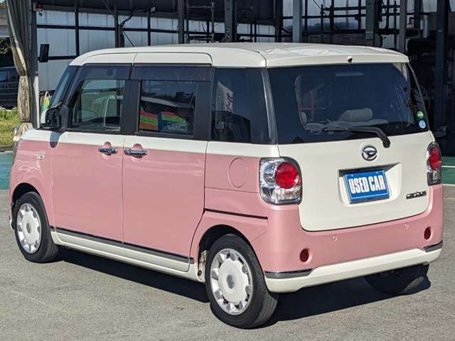 ★左斜め後ろからの一枚です★クレジット、JAFなど車のことなら当店にお任せ下さい！！あいおい損保代理店です。お客様とお車の安全をお守りいたします。無料お見積り致しますのでお気軽にご相談下さい！