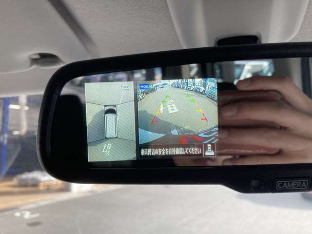 最近は車両後部を映像を映す機能付きなどございます。ワイドミラー後付け可能か?などお尋ね下さいませ。