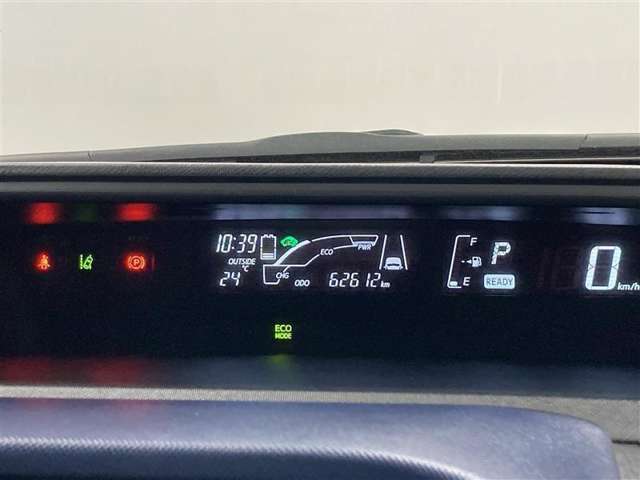 一目で今出ている速度が分かるデジタルメーターを採用しており、うっかりのスピード超過も減りますよ