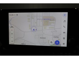 純正ディスプレイオーディオ。もちろんナビとしても使用できます♪