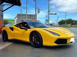 リッツガレージにフェラーリ人気モデルが入荷しました！フェラーリ488GTB　F1DCT！しかもハイプライス純正オプションが多数装備されています！
