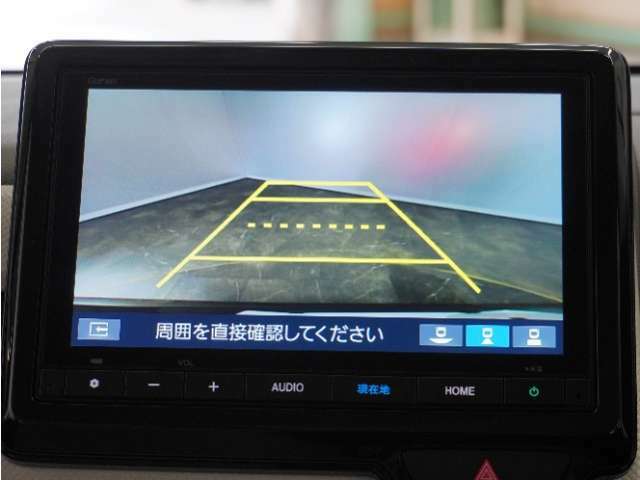 ◆バックカメラ◆リバースにするだけで映ります、後方の安全確認や、狭い駐車場での車庫入れ、雨の日や夜間など視界の悪い時に便利です！安全にバックする為には欠かせない装備です。