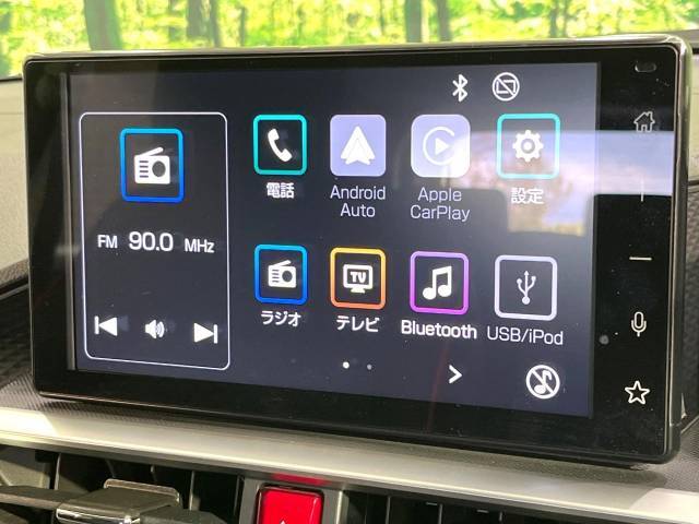 【9インチ　純正ディスプレイオーディオ】大画面のディスプレイはAppleCarPlayやAndroidAutoが利用可能。大きな画面でスマホナビアプリ等が利用いただけます♪