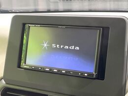 【ナビゲーション】目的地までしっかり案内してくれる使いやすいナビ。Bluetooth接続すればお持ちのスマホやMP3プレイヤーの音楽を再生可能！毎日の運転がさらに楽しくなります！！