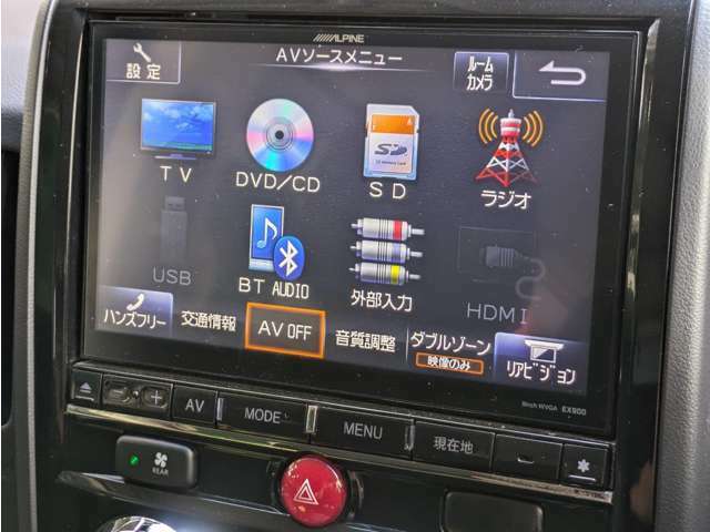 純正9インチナビ/型式【EX900】/フルセグTV/Bluetooth/SD/DVD/CD/バックモニター