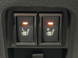 【シートヒーター】寒い日に重宝するシートヒーター！エアコンより早く温まってくれるので寒がりの人も安心ですね♪エアコンの温風は乾燥するから苦手、という方にもをおすすめです。