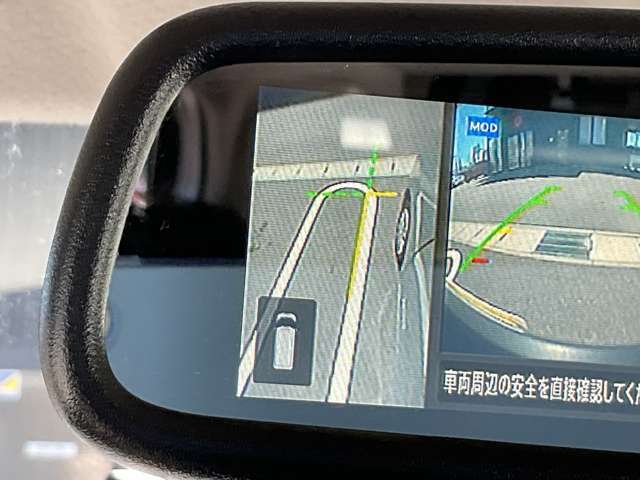 【サイドブラインドモニター】幅寄せや縦列駐車をするときに便利です。
