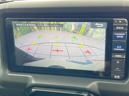 【バックカメラ】駐車時に後方がリアルタイム映像で確認できます。大型商業施設や立体駐車場での駐車時や、夜間のバック時に大活躍！運転スキルに関わらず、今や必須となった装備のひとつです！