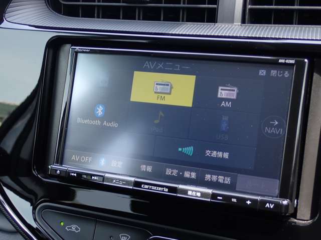 オーディオはBluetooth接続も可能です。