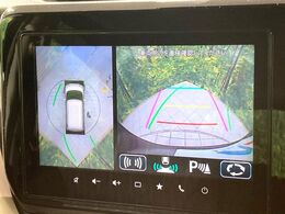 【全方位モニター用カメラ】専用のカメラにより、上から見下ろしたような視点で360度クルマの周囲を確認することができます☆死角部分も確認しやすく、狭い場所での切り返しや駐車もスムーズに行えます。