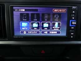 TV/FM/AM/DVD/CD/ブルートウース再生可能