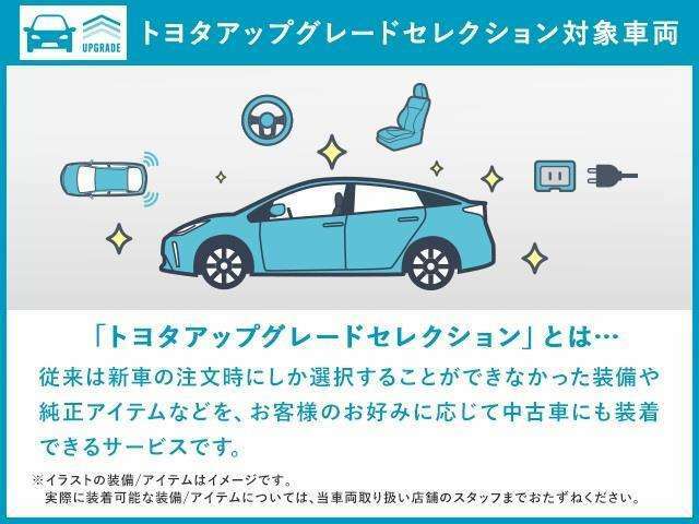 このお車はトヨタアップグレードセレクション対象車両です。