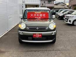 クロスビーハイブリッドMZ入荷しました！オーディオレス仕様車の全方位カメラパッケージ装着車！フロントドライブレコーダーなどを装備した一台です！