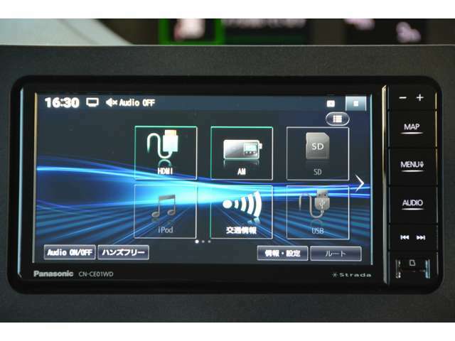 Apple　CarPlay/Android　Autoスマホアプリ対応、ネット動画、フルセグTV、Bluetooth接続、USB接続など多彩なメディアに対応しています＾＾