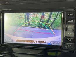 【バックカメラ】駐車時に後方がリアルタイム映像で確認できます。大型商業施設や立体駐車場での駐車時や、夜間のバック時に大活躍！運転スキルに関わらず、今や必須となった装備のひとつです！