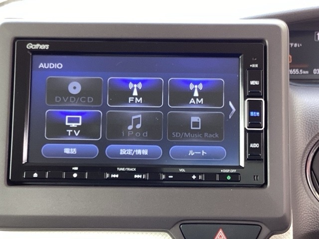 ナビ機能だけではありません、地上波TVやDVD等、オーディオ機能も充実しています。