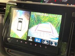 【全方位モニター用カメラ】専用のカメラにより、上から見下ろしたような視点で360度クルマの周囲を確認することができます☆死角部分も確認しやすく、狭い場所での切り返しや駐車もスムーズに行えます。
