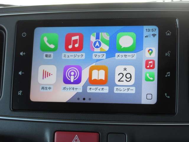 バックカメラ付のディスプレイオーディオ、Apple　CarPlay・Android　Auto対応☆無料保証付き販売車です！　☆全国どこへでも！　陸送可能（有料）ですので、県外の方も是非ご相談ください！