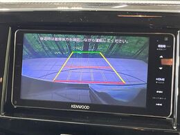 【バックカメラ】駐車時に後方がリアルタイム映像で確認できます。大型商業施設や立体駐車場での駐車時や、夜間のバック時に大活躍！運転スキルに関わらず、今や必須となった装備のひとつです！