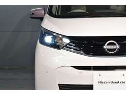 ★LEDヘッドライトが装着されているので夜でも安定した視界が確保できます