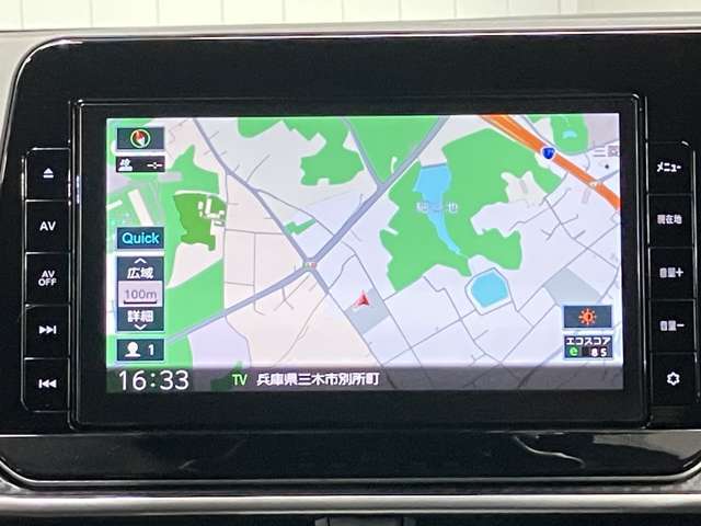 日産純正メモリーナビ（MJ320D-L）です。クリアな画質を楽しんでいただけるフルセグ地デジTVなど、書ききれないほどの機能が満載です。