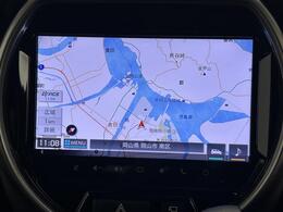 【カーナビ】『カーナビ』の画像になります。ナビ利用時のマップ表示は見やすく、いつものドライブがグッと楽しくなります！