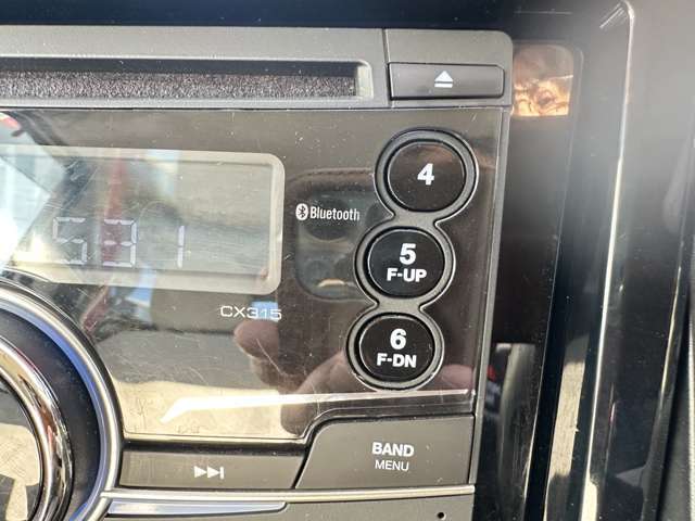 Bluetoothオーディオでスマホと連携して音楽再生が出来ます。