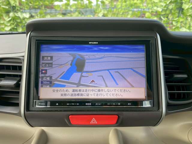 カーナビ付きなので、遠出しても安心ですね！