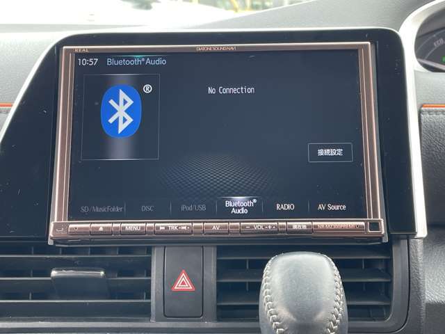 「Bluetoothオーディオ」　ナビはBluetoothオーディオに対応♪お手持ちのスマホに保存した音楽を車内でお楽しみいただけます♪