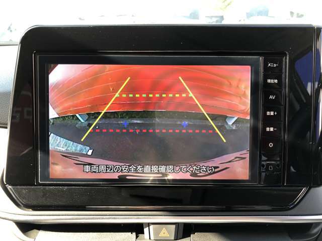 バックモニター付きで車庫入れも安心です！