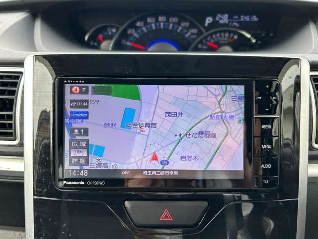 ★1オーナー★パナソニックストラーダ　フルセグナビ　CD/DVD/Bluetooth★バックカメラ★ETC★両側パワースライドドア★