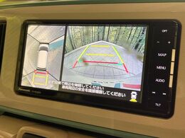 【全方位モニター】専用のカメラにより、上から見下ろしたような視点で360度クルマの周囲を確認することができます☆縦列駐車や幅寄せ時に活躍してくれます♪