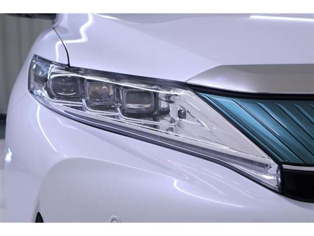 とても明るくて省電力のLEDヘッドライト付き