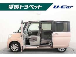 ピラーレスで長い荷物も横から積み込めます！