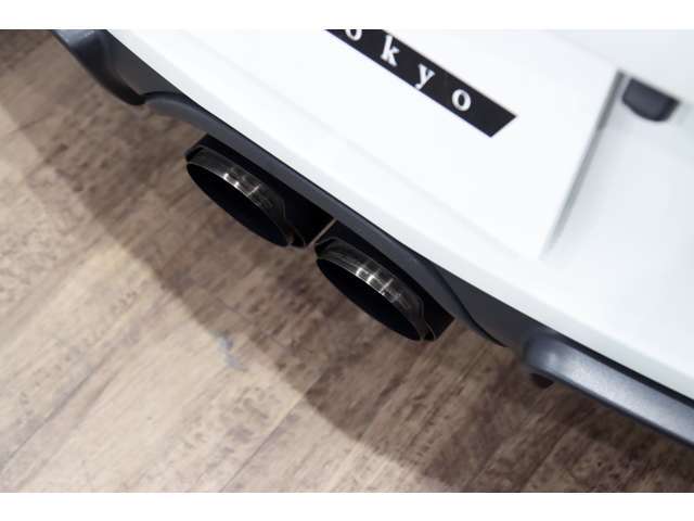 オプションのFABSPEEDバルブトロニックエキゾーストシステム(￥905,200)装備！！