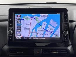【純正9型ナビ】専用設計で車内の雰囲気にマッチ！ナビ利用時のマップ表示は見やすく、いつものドライブがグッと楽しくなります！