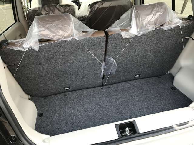 トランクルームは思った以上に荷物が積めます！